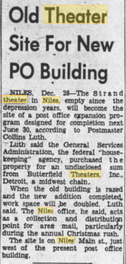 Strand Theatre - 28 Dec 1957 Article On Building Being Demolished